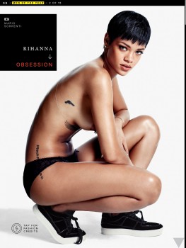 Rihanna - US GQ Digital Edition Photoshoot (December 2012)
