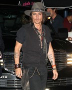 Джонни Депп (Johnny Depp) Leaves a Party at Pink Taco on August 6th - 22хHQ 1dbdec244610490