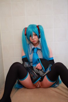 ¡Cosplay Erótico de Hatsune Miku!