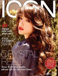 Crystal Reed - 'Icon' Magazine Fall 2011