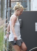 Britney Spears - arrives at a recording studio in Hollywood (7-5-13)