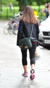 Jenna-Louise Coleman -  out and about in London 08/15/13