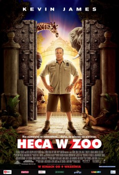 Polski plakat filmu 'Heca W Zoo'