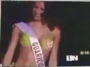 Mery de los Rios, candidate of the Guárico state in the edition of the Miss...